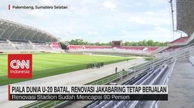 VIDEO: Piala Dunia U-20 Batal, Renovasi Jakabaring Lanjut