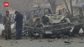 VIDEO: Bom Meledak di Afghanistan, Dua Polisi Tewas