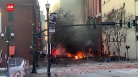 VIDEO: Detik-detik Ledakan Nashville di Hari Natal