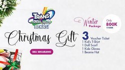Sambut Natal & Tahun Baru Trans Snow World Hadirkan Hampers Lucu