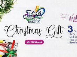 Sambut Natal & Tahun Baru Trans Snow World Hadirkan Hampers Lucu