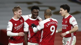 FOTO: Arsenal Baru Bisa Menang Lagi