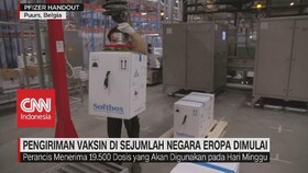 VIDEO: Pengiriman Vaksin di Sejumlah Negara Eropa Dimulai