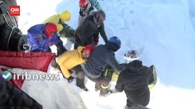 VIDEO: Salju Longsor di Pegunungan Iran, 10 Pendaki Tewas