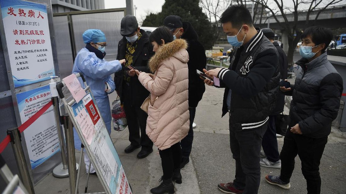 FOTO: Beijing Kembali Tetapkan Tanggap Darurat Corona