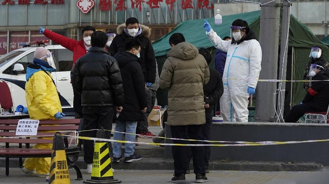 FOTO: Beijing Kembali Tetapkan Tanggap Darurat Corona