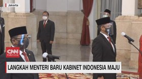 VIDEO: Langkah Menteri Baru Kabinet Indonesia Maju