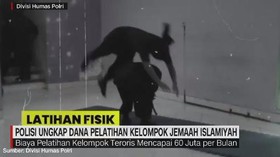 VIDEO: Polisi Ungkap Pelatihan Teroris