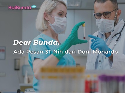 Dear Bunda, Ada Pesan 3T Nih dari Doni Monardo