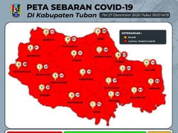 Nakes Terpapar COVID-19, Lima Puskesmas di Tuban Ditutup