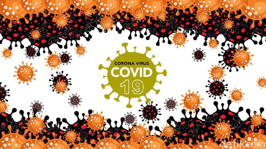 Ilustrasi Virus Corona, Covid 19 Poster