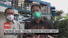 VIDEO: Menkes Baru Tinjau Kesiapan Rumah Sakit