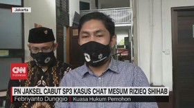 VIDEO: PN Jaksel Cabut SP3 Kasus Chat Mesum Rizieq Shihab
