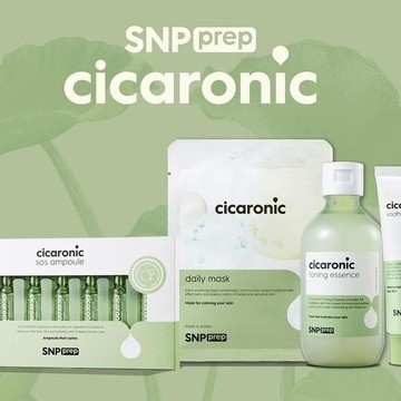 SNP Prep Cicaronic, Rangkaian Skincare Terbaru dari SNP untuk Kulit Sensitif