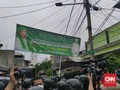 Polisi Datangi Petamburan Minta Baliho Rizieq-FPI Diturunkan