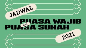 INFOGRAFIS: Jadwal Puasa Wajib dan Puasa Sunah di 2021