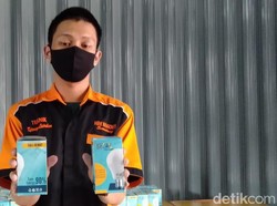 Lampu LED Hemat Energi Buatan Pelajar Sumedang Tembus Pasar Kalimantan