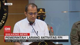 VIDEO: Pernyataan Pemerintah Soal Larang Aktivitas FPI