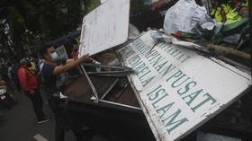 Survei: 43 Persen Dukung Pembubaran FPI, 22,4 Persen Tolak