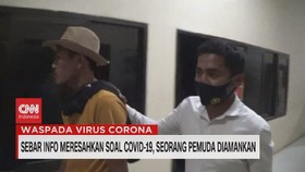 VIDEO: Sebar Info Meresahkan Soal Covid-19, Pemuda Ditangkap