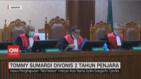 VIDEO: Tommy Sumardi Divonis 2 Tahun Terkait Djoko Tjandra