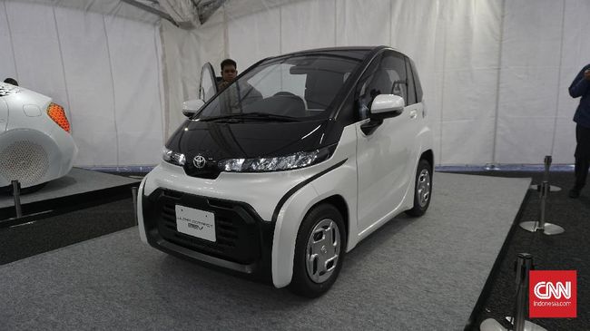 Melihat Lebih Dekat Mobil Listrik 2 Penumpang Toyota