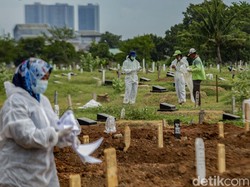Blok Muslim Makam COVID TPU Tegal Alur Penuh, Hanya Layani Sistem Tumpang