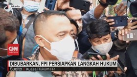 VIDEO: Dibubarkan, FPI Persiapkan Langkah Hukum