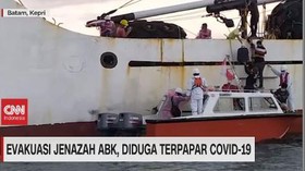 VIDEO: Evakuasi Jenazah ABK, Diduga Terpapar Covid-19