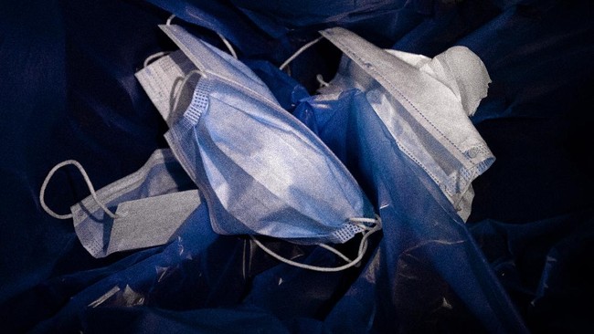 LIPI mengungkapkan sampah APD meningkat sebanyak lima persen selama masa pandemi Covid-19.