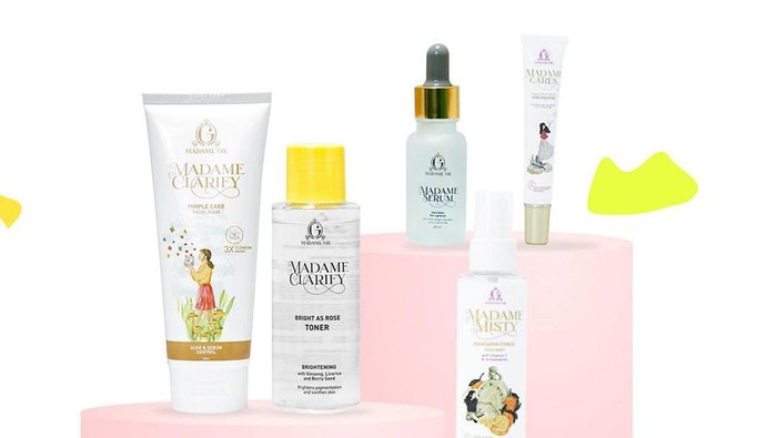 Madame Gie Punya 5 Produk Skincare Series, Ini Manfaatnya!