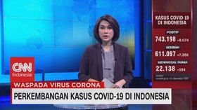 VIDEO: Positif Covid-19 Naik 8.074, Total Kasus Capai 743.198