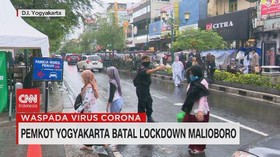 VIDEO: Pemkot Yogyakarta Batal Lockdown Malioboro