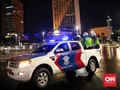Malam Takbiran, Jalanan Bundaran HI hingga Senayan Ramai