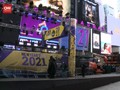 VIDEO: Times Square Bersolek Rayakan Tahun Baru dalam `Diam`