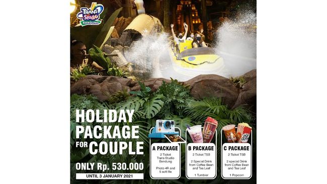 Di masa pandemi ini, Anda bisa mengajak keluarga berlibur dan main dengan aman serta menyenangkan di Trans Studio Bandung. Intip 4 promo menariknya.