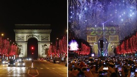FOTO: Beda Tahun Baru 2020 vs 2021 di Tengah Muram Pandemi