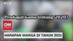VIDEO: Harapan Warga di Tahun 2021