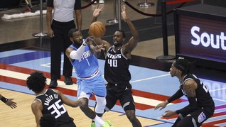 FOTO: Harden Cemerlang, Rockets Menang