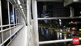 FOTO: Menutup Tahun 2020 di Tengah Pandemi Suasana pergantian tahun 2020 ke 2021 di Jakarta di tengah pandemi Covid-19.