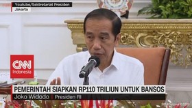 VIDEO: Pemerintah Siapkan Rp.110 Triliun Untuk Bansos