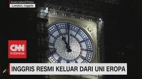 VIDEO: Inggris Resmi Keluar Dari Uni Eropa