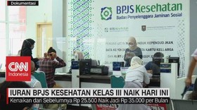 VIDEO: Iuran BPJS Kesehatan Kelas III Naik Hari Ini