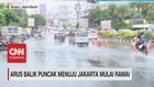 VIDEO: Arus Balik Puncak Menuju Jakarta Mulai Ramai