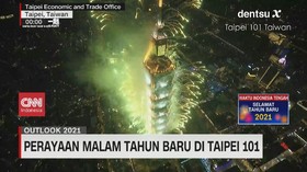 VIDEO: Perayaan Malam Tahun Baru di Taipei 101