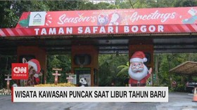VIDEO: Wisata Kawasan Puncak saat Libur Tahun Baru