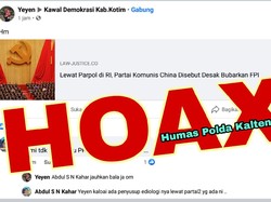 Unggah Link Berita Partai Komunis China Desak FPI Bubar, Ardian Ditangkap