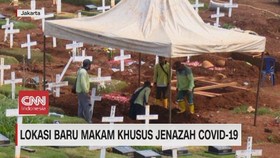 VIDEO: Lokasi Baru Makam Khusus Jenazah Covid-19