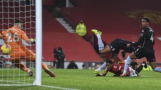 FOTO: Man United Hajar Aston Villa, Liga Inggris Memanas