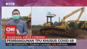 VIDEO: Pembangunan TPU Khusus Covid-19